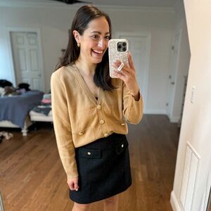 Loft cardigan with gold buttons